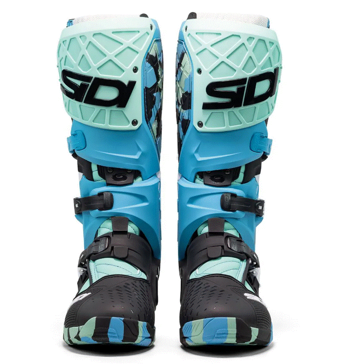 Мотокрос ботуши SIDI CROSSAIR X MESSY CYAN