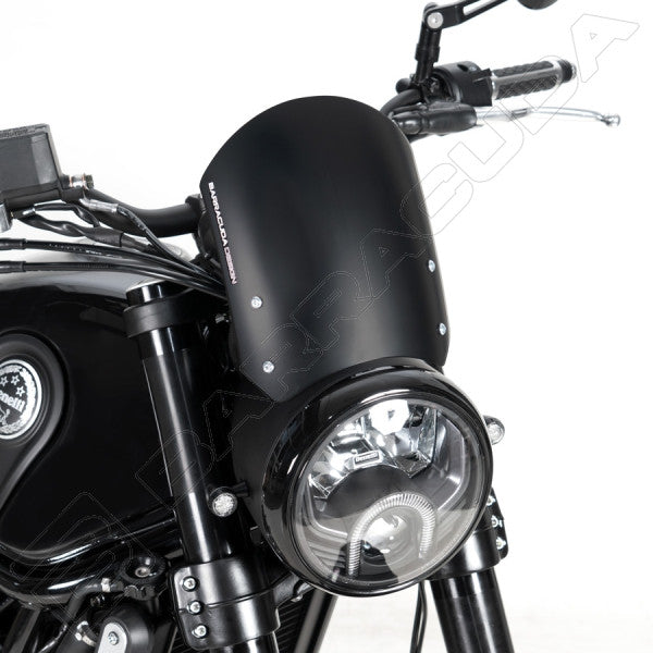 СЛЮДА ЗА МОТОР CLASSIC ОТ АЛУМИНИЙ BARRACUDA Benelli Leoncino SILVER