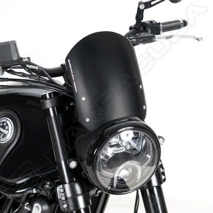 СЛЮДА ЗА МОТОР CLASSIC ОТ АЛУМИНИЙ BARRACUDA Benelli Leoncino SILVER