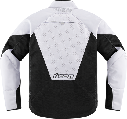 Текстилно мото яке ICON MESH AF WHITE