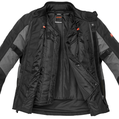 Текстилно мото яке TRAVELER 2 H2OUT BLACK/SLATE