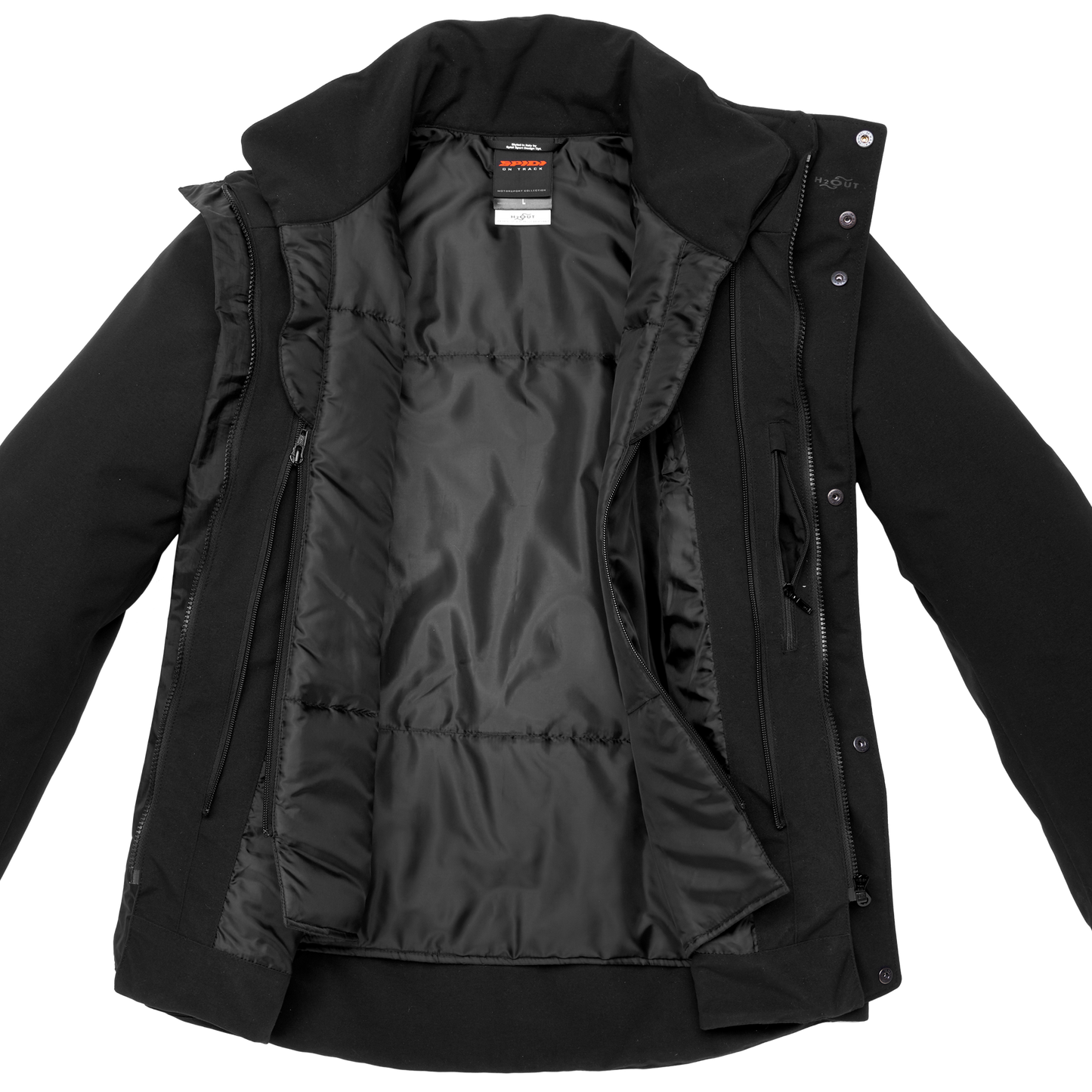 Текстилно мото яке SPIDI GAMMA H2OUT Black