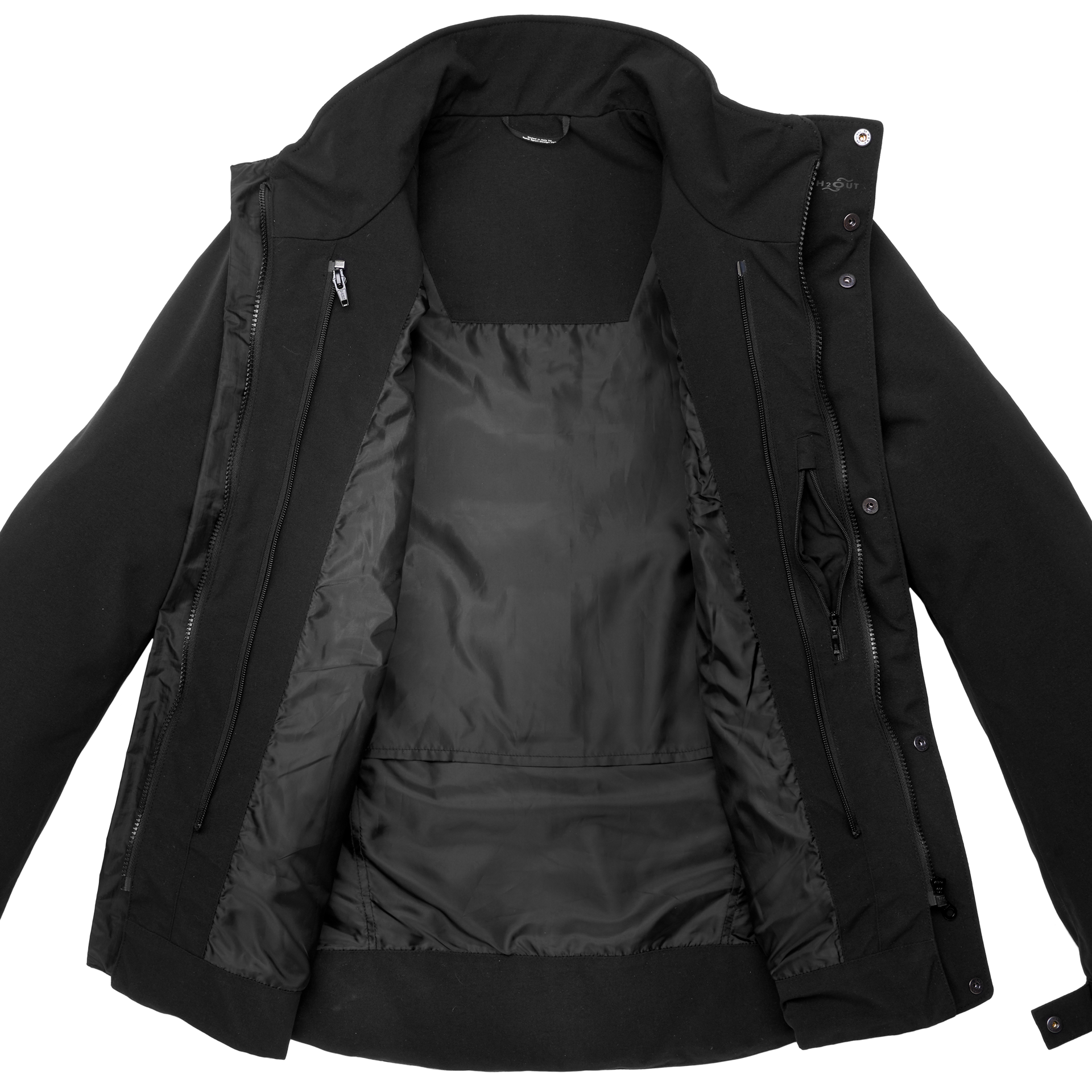 Текстилно мото яке SPIDI GAMMA H2OUT Black