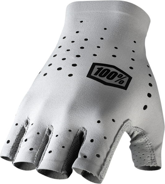 Мотокрос/вело ръкавици 100% SLING SHORT FINGER WHITE