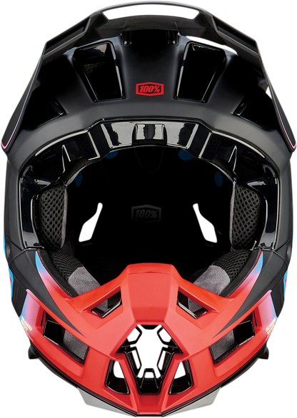Вело каска 100% AIRCRAFT 2 BLACK/RED/BLUE