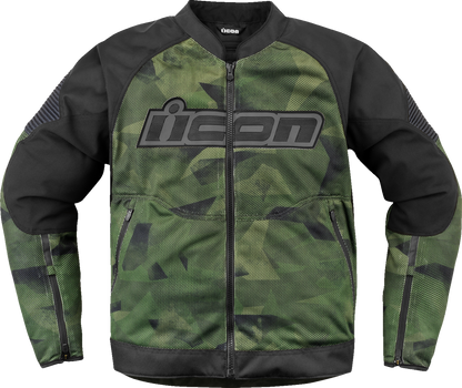 Мото яке ICON Overlord3™ CE CAMO GREEN