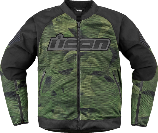 Мото яке ICON Overlord3™ CE CAMO GREEN