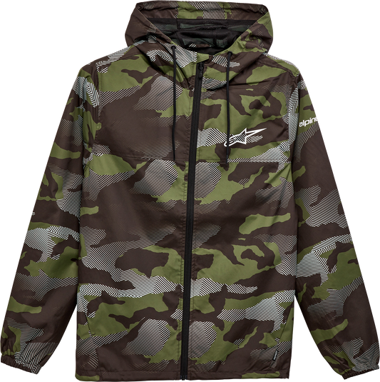 Яке Alpinestars Wind Treq Camo за мотор с камуфлажен дизайн