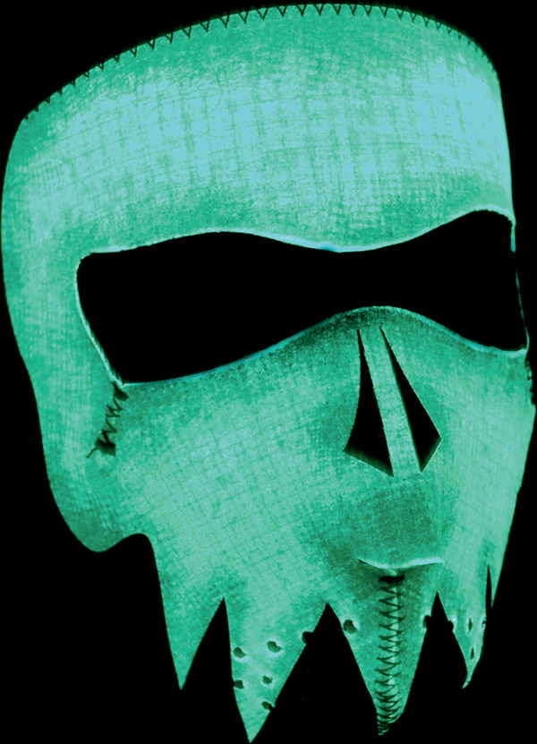 Маска за лице GREY SKULL GLOW