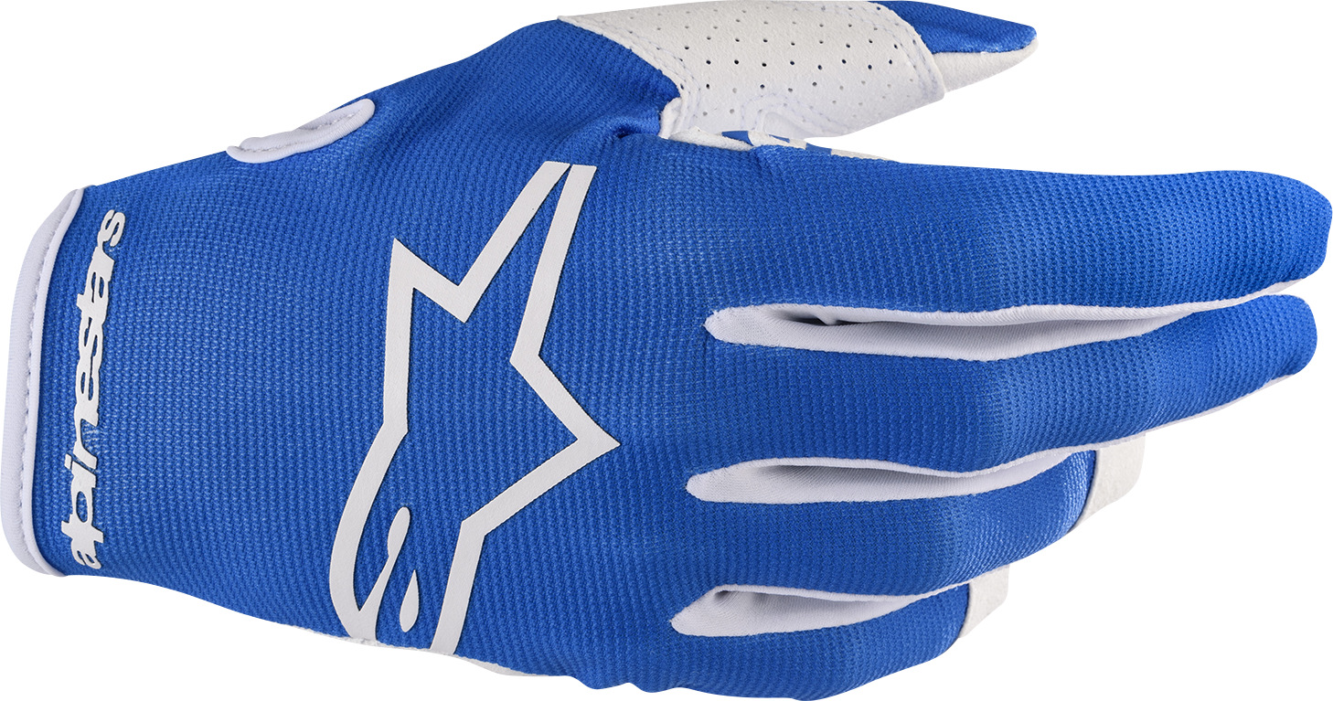 Мотокрос ръкавици ALPINESTARS RADAR BLUE/WHITE