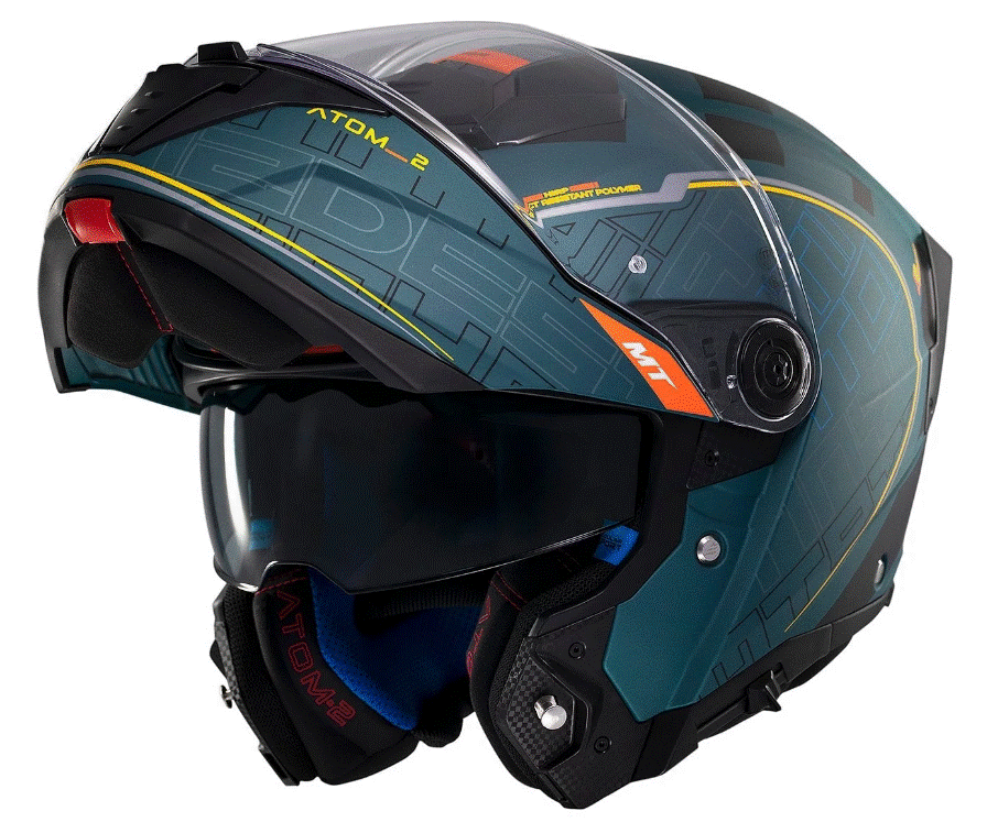 Отваряема каска MT ATOM 2 DESTINY C6 МАТТ