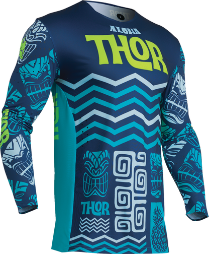 Мотокрос джърси THOR PRIME ALOHA BLUE