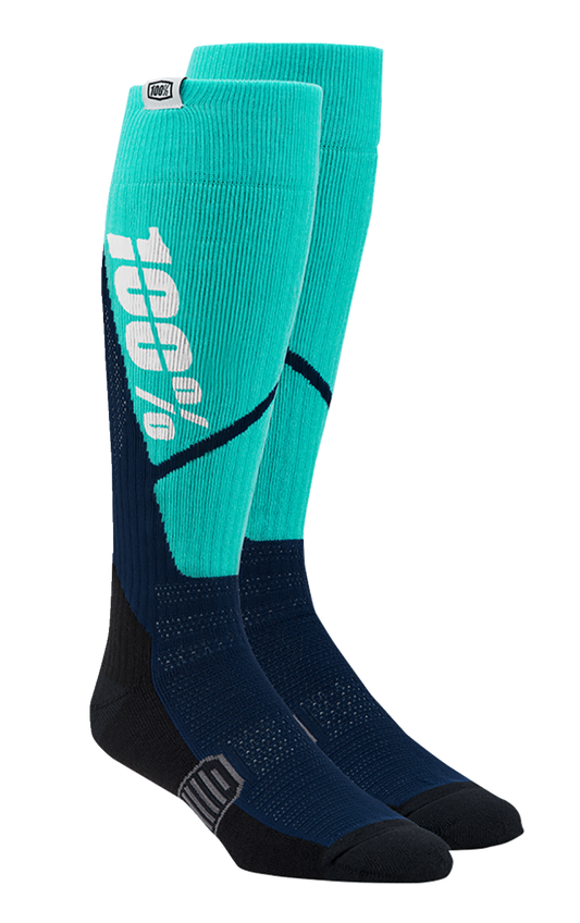 Mотокрос/вело чорапи 100% TORQUE COMFORT BLUE
