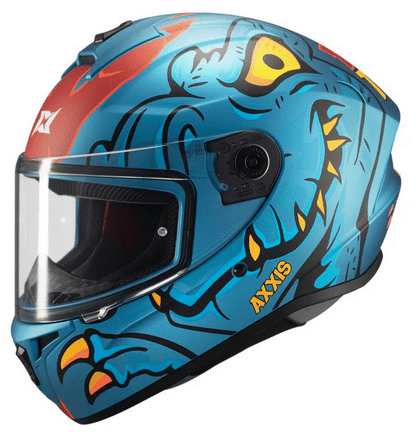 Каска AXXIS DRAKEN S DINOTOON C7