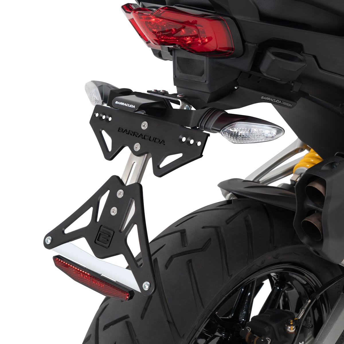 Стойка за номер за оригинални мигачи BARRACUDA Ducati Multistrada V4S (2022)