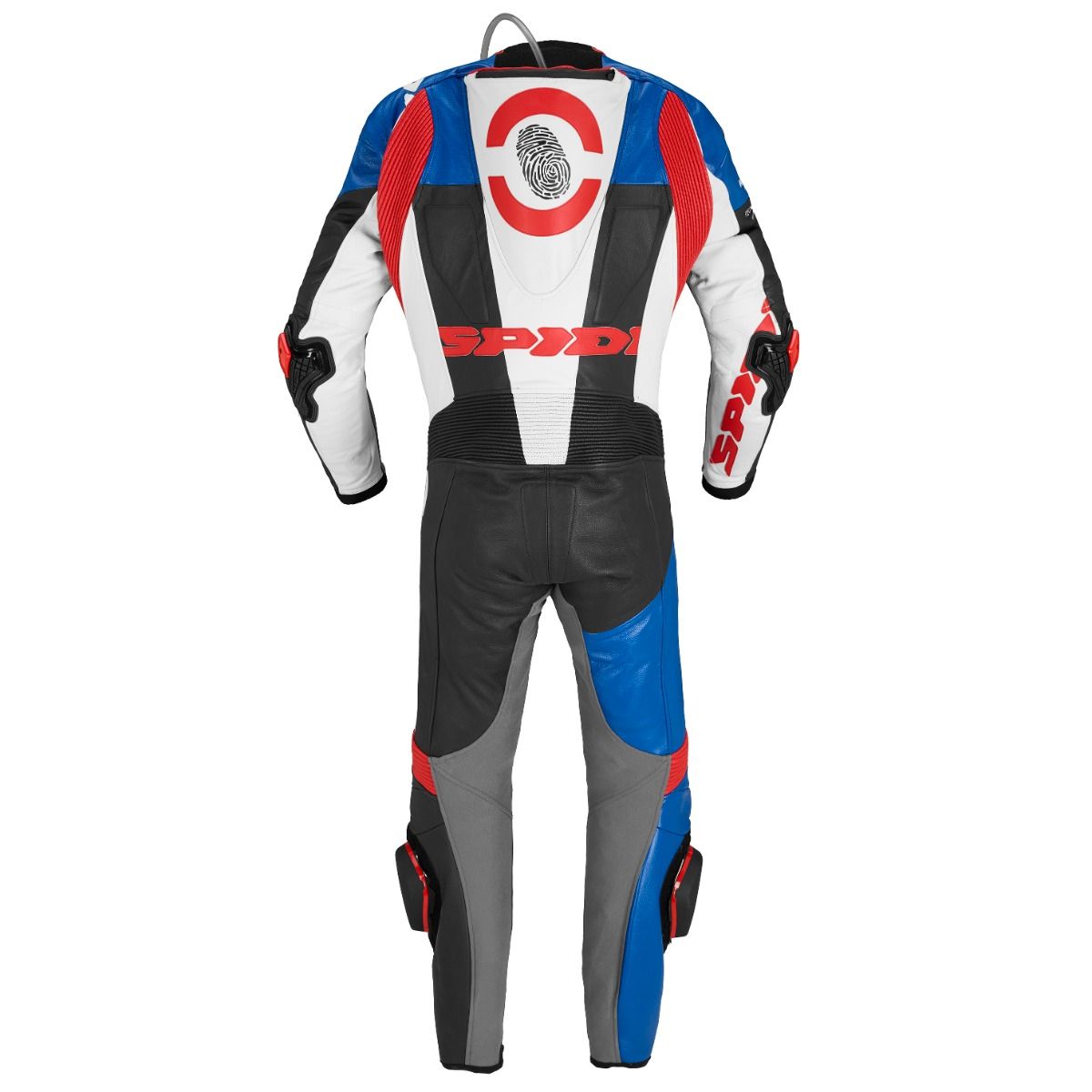 Кожен мото екип SPIDI DP-PROGRESSIVE PRO Black/Red/Blue