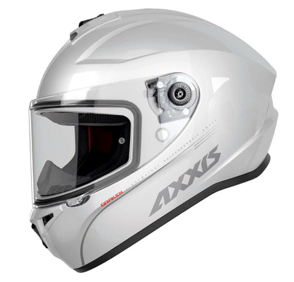 Каска AXXIS DRAKEN S SOLID A10 WHITE GLOSS
