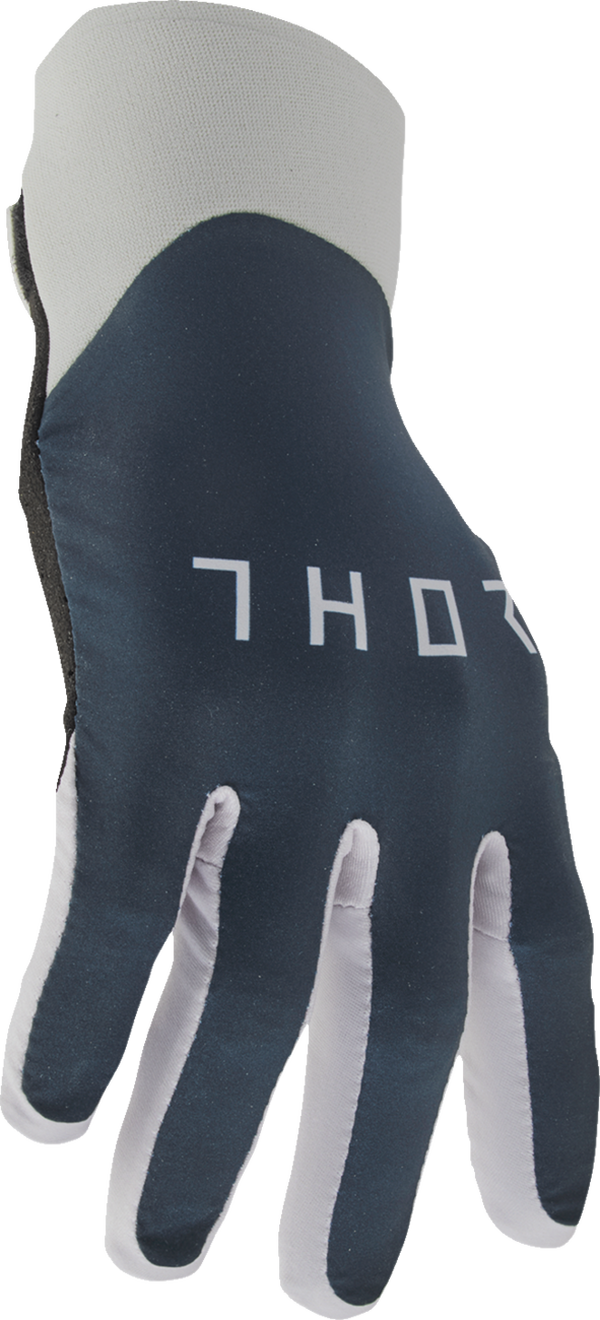 Мотокрос ръкавици THOR AGILE SOLID MIDNIGHT/GRAY