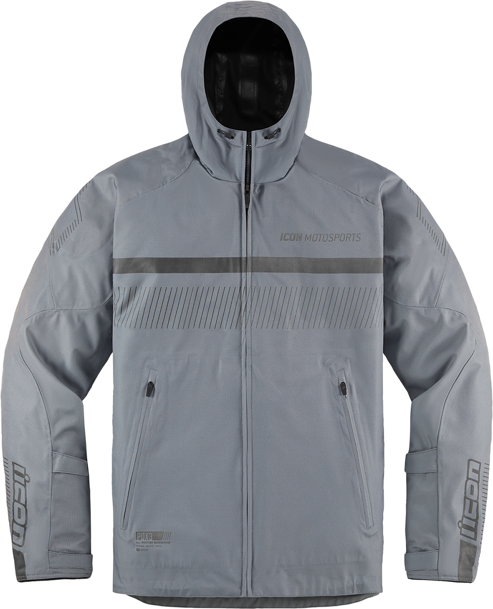 Текстилно мото яке ICON PDX3 CE - GRAY
