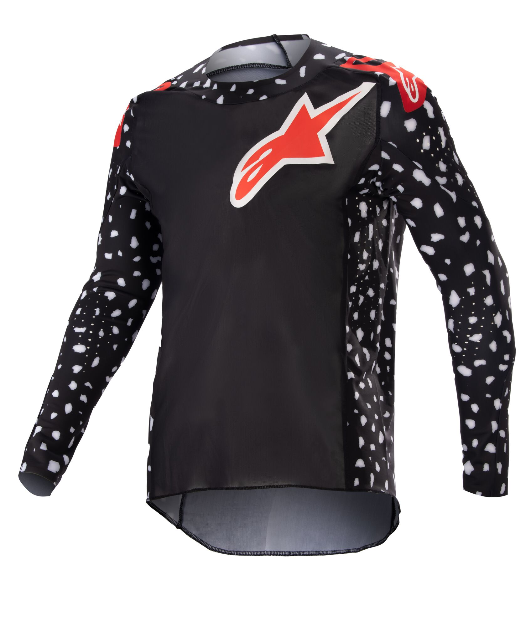 Детско мотокрос джърси ALPINESTARS Racer North BLACK/RED