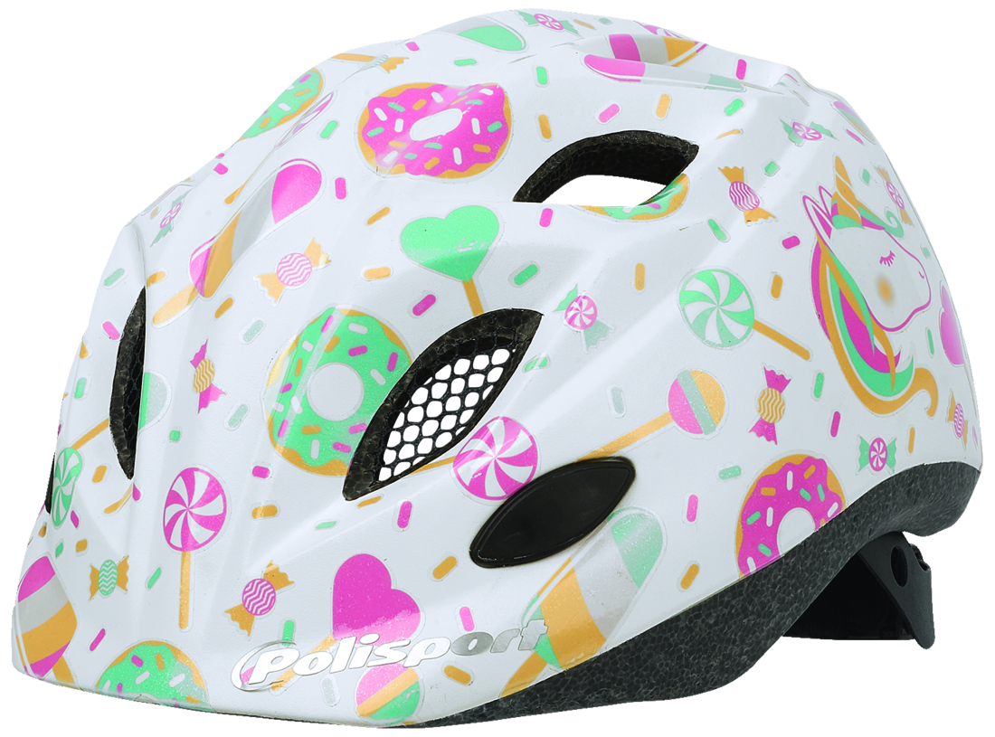 Детска вело каска POLISPORT Premium Donat