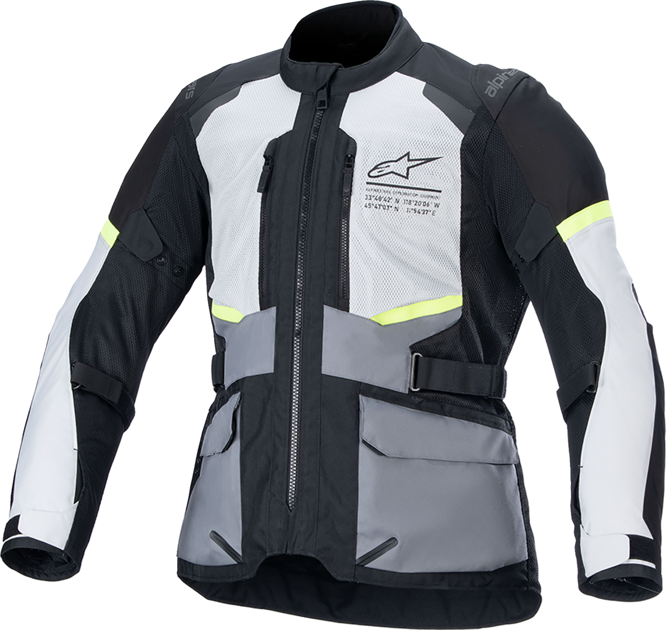 Текстилно мото яке ALPINESTARS ANDES AIR Drystar® BLACK/GRAY