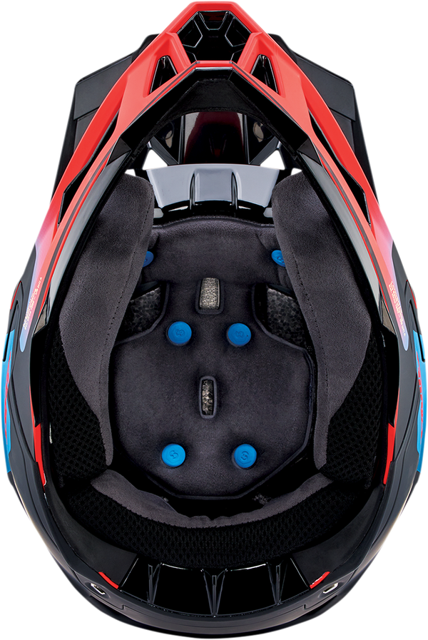 Вело каска 100% AIRCRAFT 2 BLACK/RED/BLUE