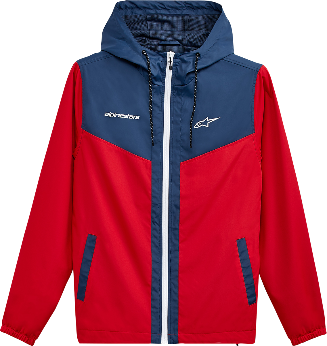 Мото суичър ALPINESTARS PLEX RED/NAVY