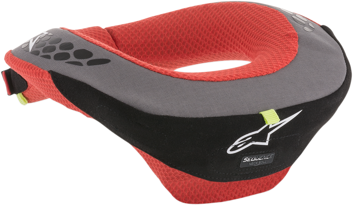 Детска протекторна яка ALPINESTARS Sequence Neck Roll BLACK/RED