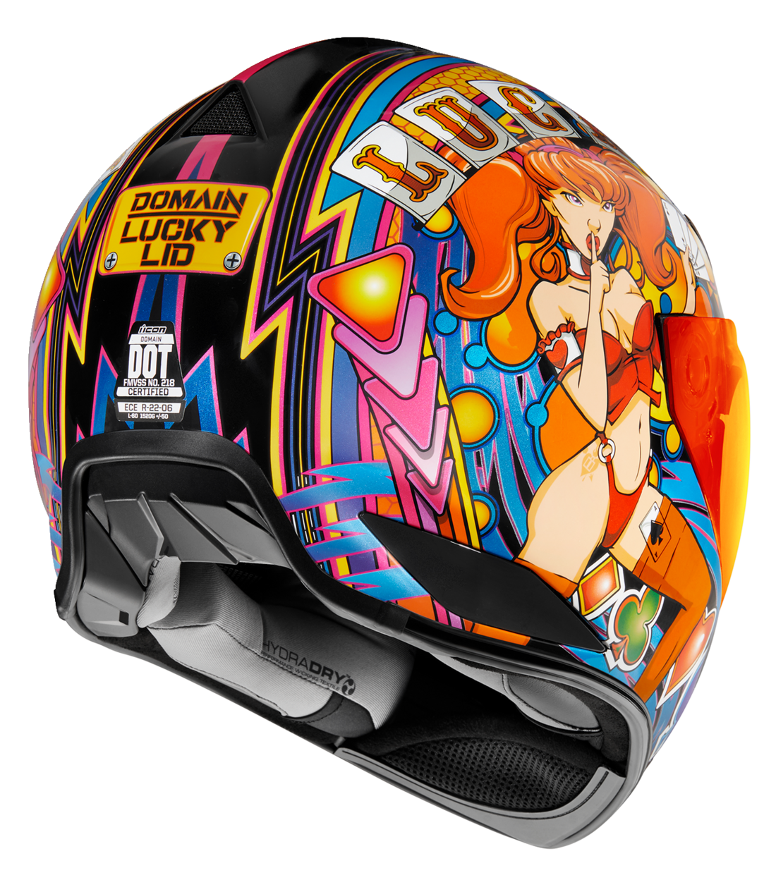 Каска ICON Domain™ Lucky Lid N4