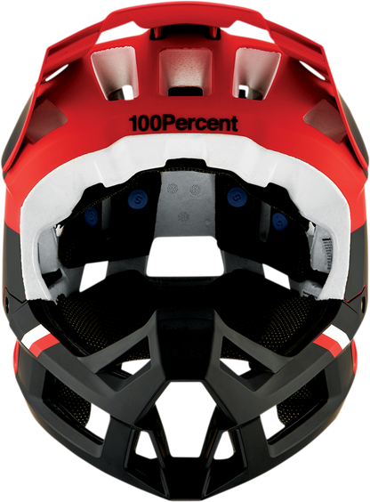 Вело каска 100% TRAJECTA FIDLOCK CARGO RED