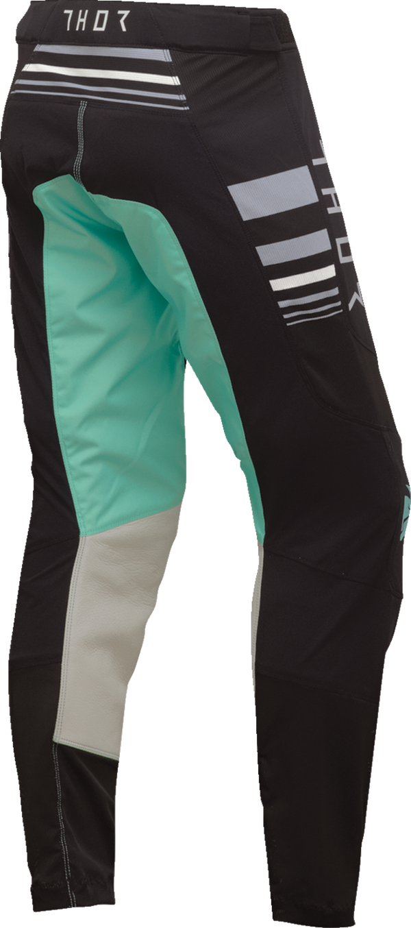 Дамски мотокрос брич THOR PRIME BLAZE BLACK/TEAL