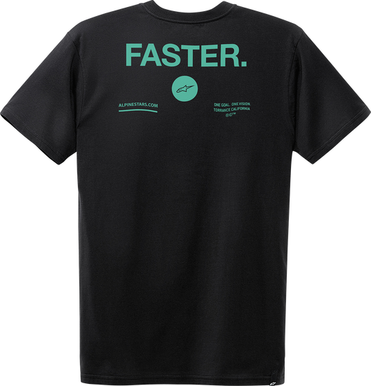 Мото тениска ALPINESTARS TEE FASTER BLACK