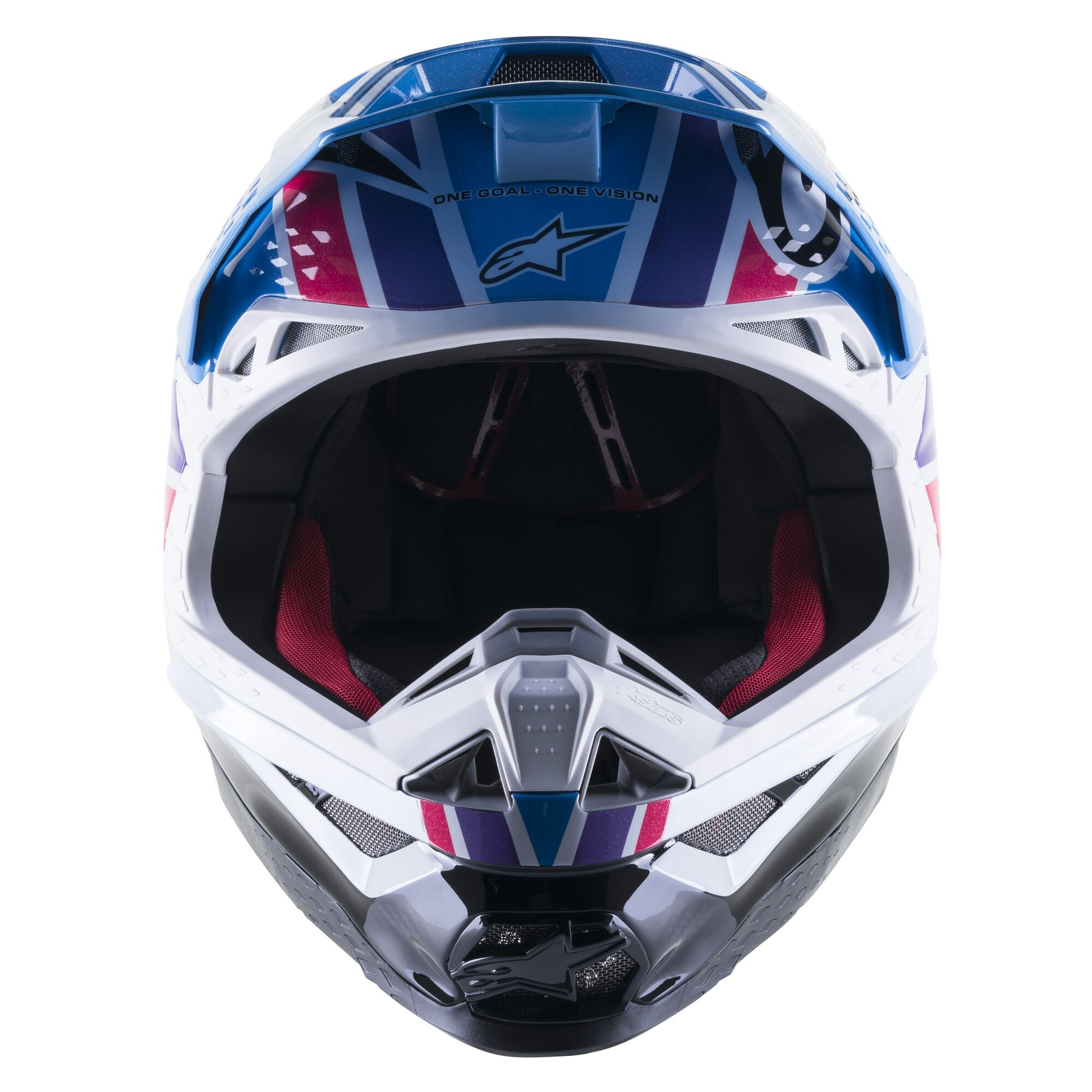 Мотокрос каска ALPINESTAR SM10 TLD Edition 23 BLUE/MULTI