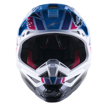 Мотокрос каска ALPINESTAR SM10 TLD Edition 23 BLUE/MULTI
