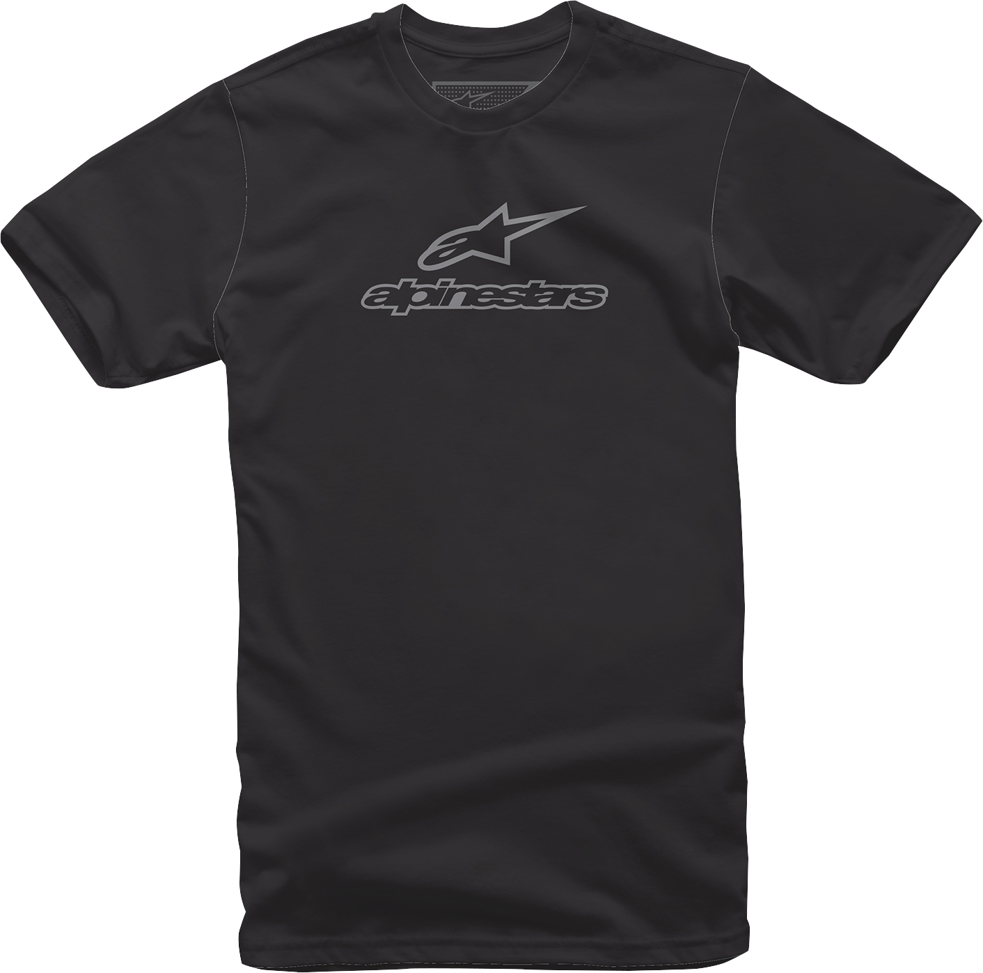 Мото тениска ALPINESTARS TEE WORDMARK BK/GY