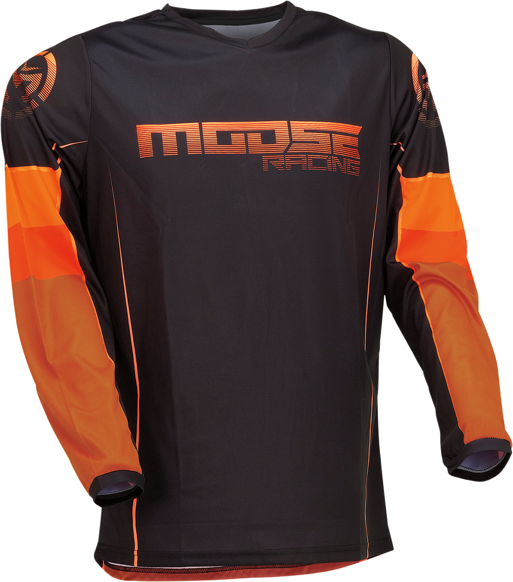 Мотокрос блуза MOOSE RACING QUALIFIER ORANGE/GRAY