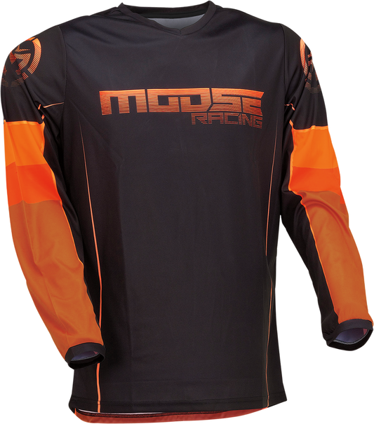 Мотокрос блуза MOOSE RACING QUALIFIER ORANGE/GRAY