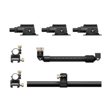 Стойка за закрепване на екшън камера Insta360 Triple Suction Cup Car Mount