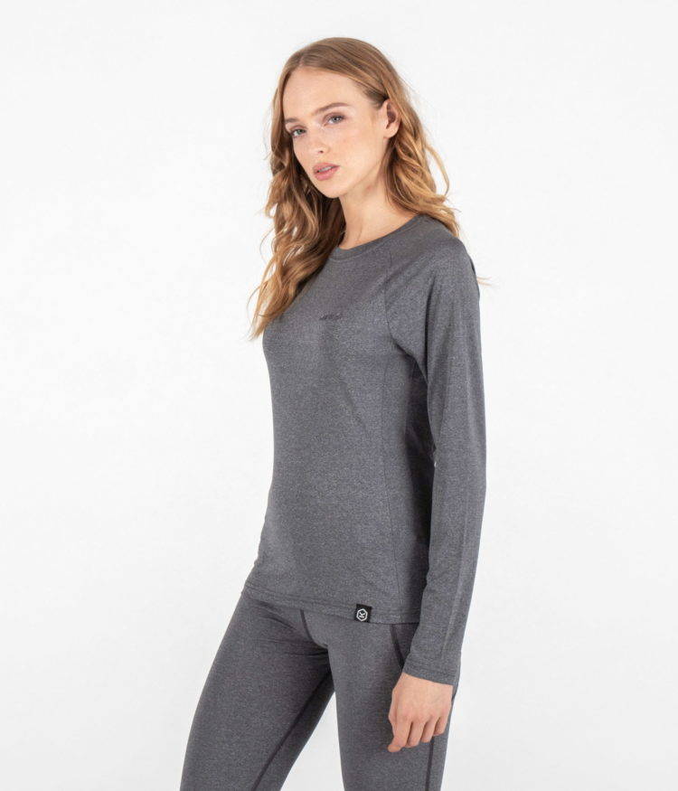 Дамско термо горнище KNOX Mia Dual Active LS Top Grey