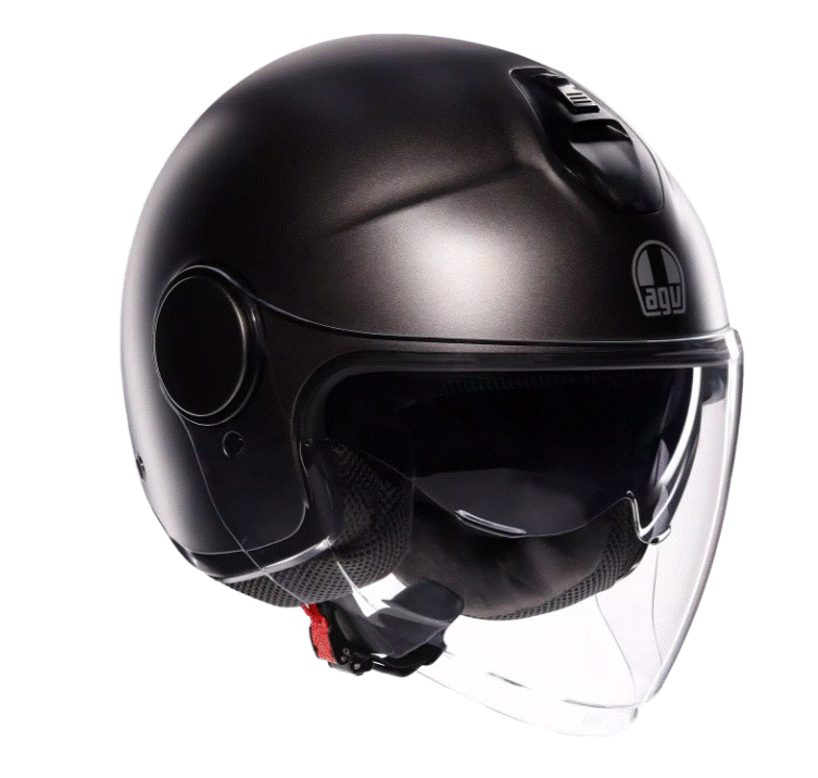 Каска за скутер AGV ETERES MONO ASFALTO GREY