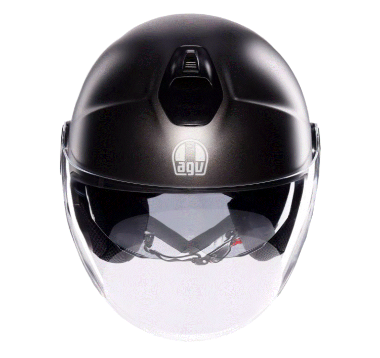 Каска за скутер AGV ETERES MONO ASFALTO GREY
