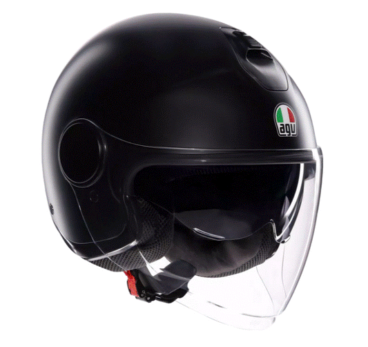 Каска за скутер AGV ETERES MONO BLACK MATT
