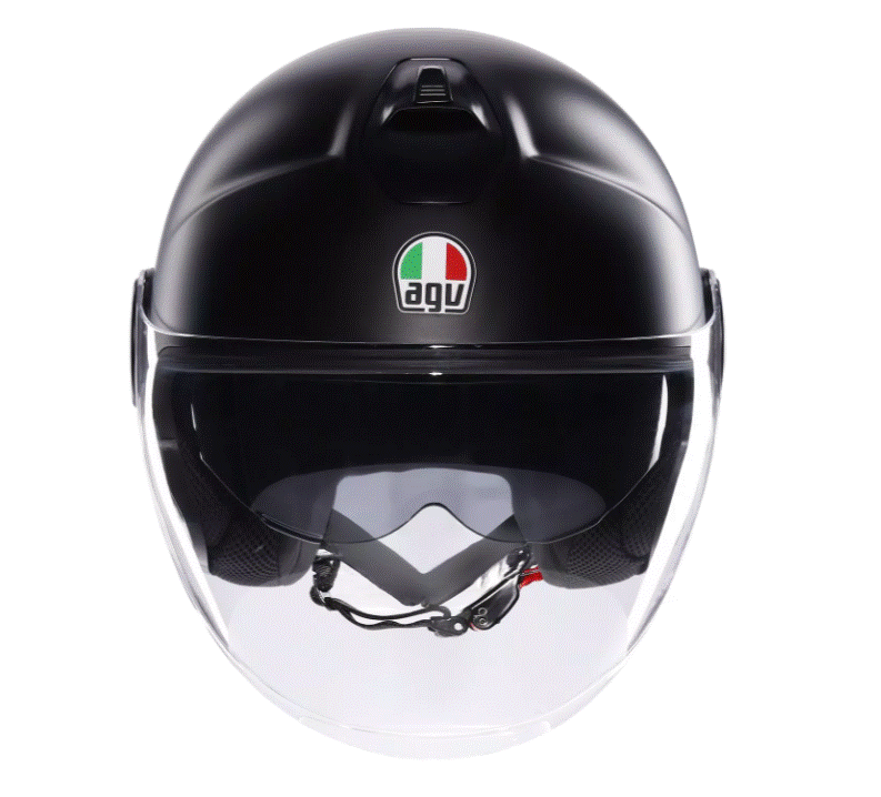 Каска за скутер AGV ETERES MONO BLACK MATT