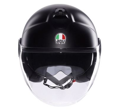 Каска за скутер AGV ETERES MONO BLACK MATT