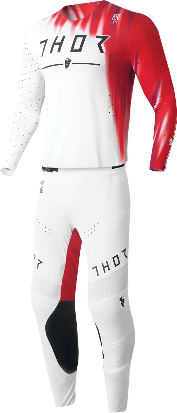 Мотокрос джърси THOR PRIME FREEZE WHITE RED