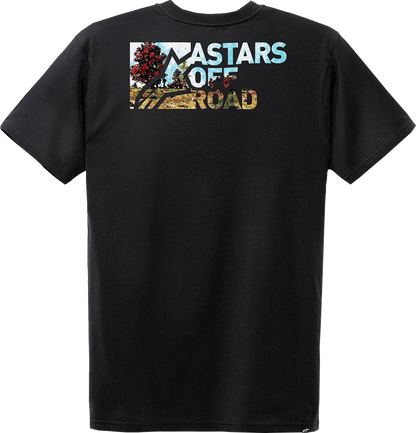 Тениска ALPINESTARS TEE PAINTED BLACK