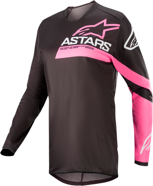 Дамско мотокрос джърси ALPINESTARS Stella Fluid Chaser S21 BLACK/PINK