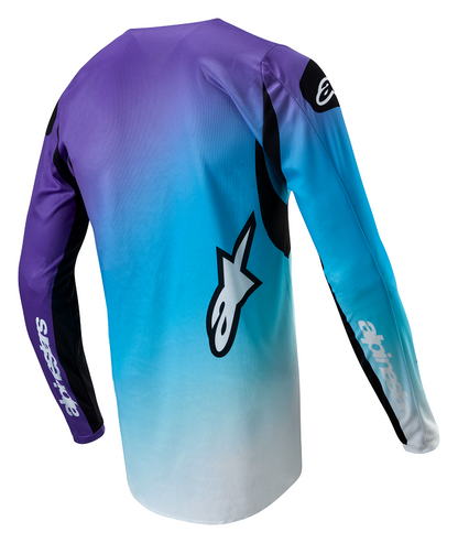 Дамско мотокрос джърси ALPINESTARS Stella FLUID WHT/TURQ