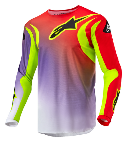 Мотокрос джърси ALPINESTARS F-LUCE WHT/RD/YLW
